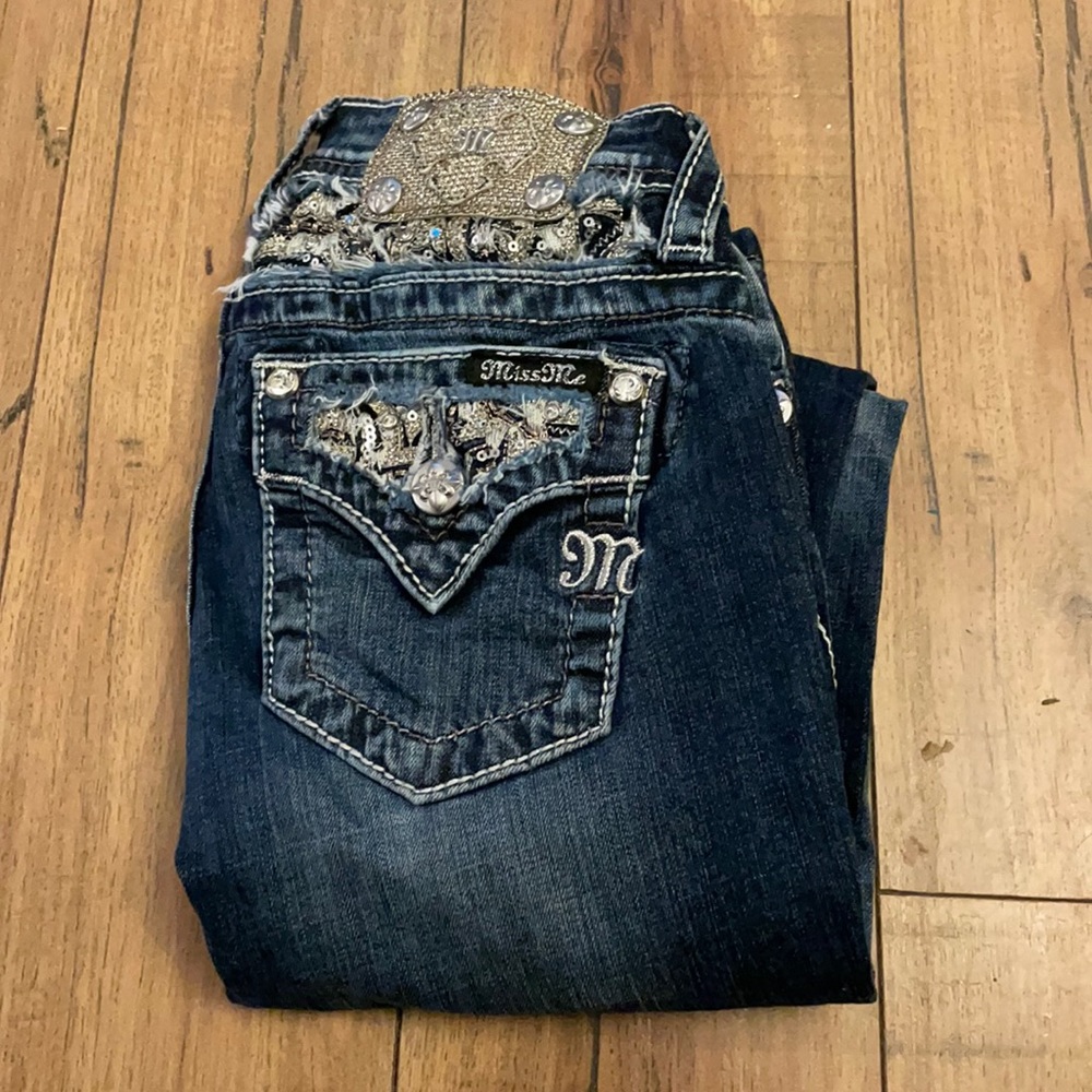 Girls Miss Me jeans Sise 10 Skinny jeans